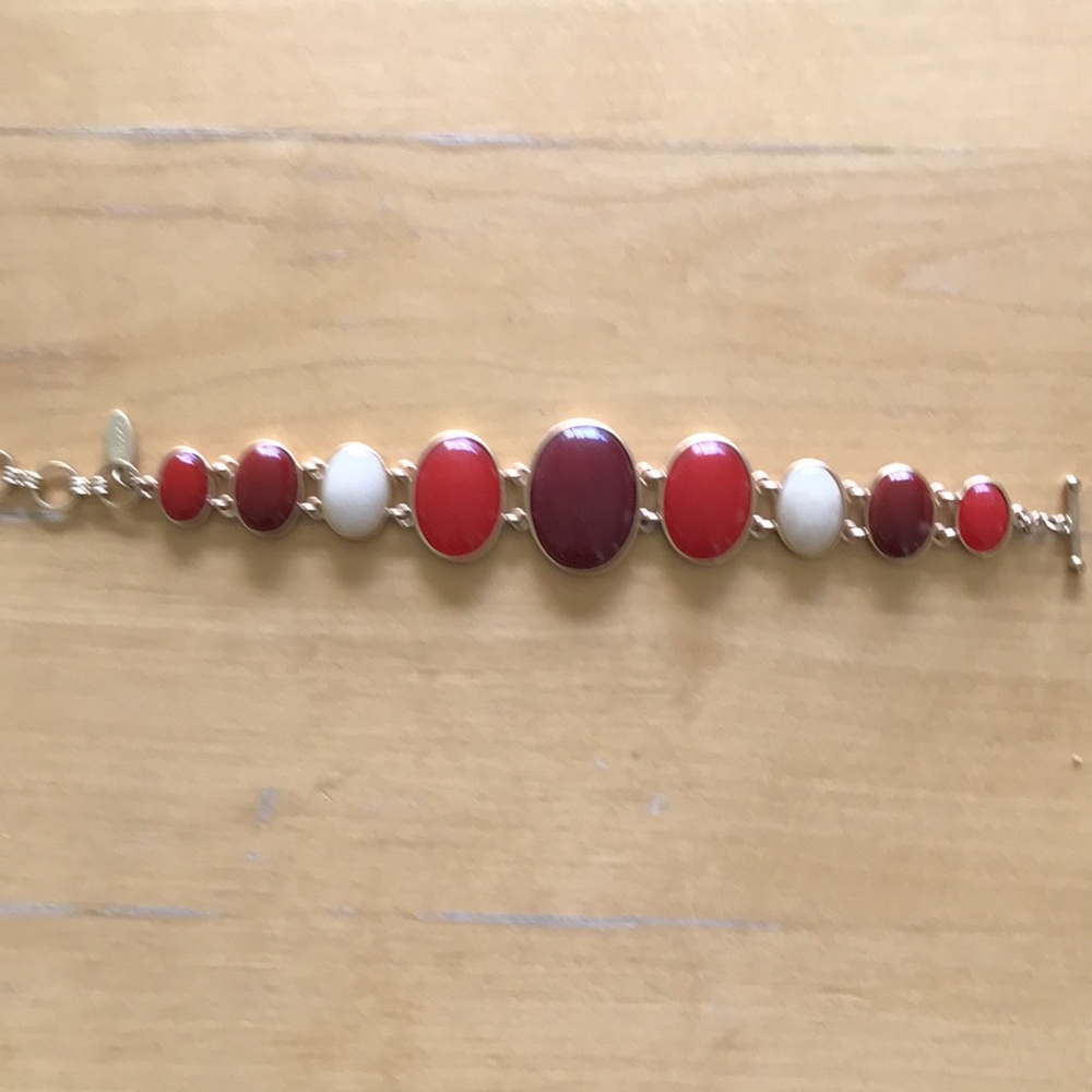 Talbots Semi Precious stone toggle bracelet